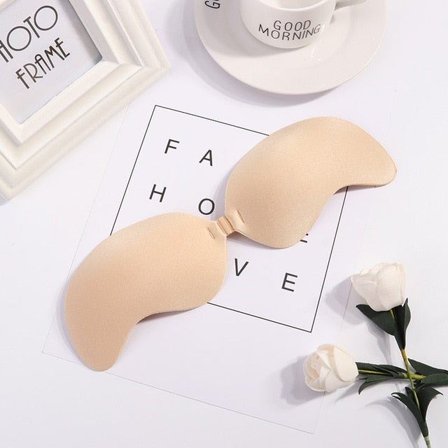 Silicone Bra Invisible Push Up Sexy Strapless Bra