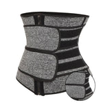 Load image into Gallery viewer, Néoprène Sauna taille formateur Corset ceinture de sueur pour les femmes perte de poids Compression tondeuse entraînement Fitness
