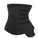 Load image into Gallery viewer, Néoprène Sauna taille formateur Corset ceinture de sueur pour les femmes perte de poids Compression tondeuse entraînement Fitness
